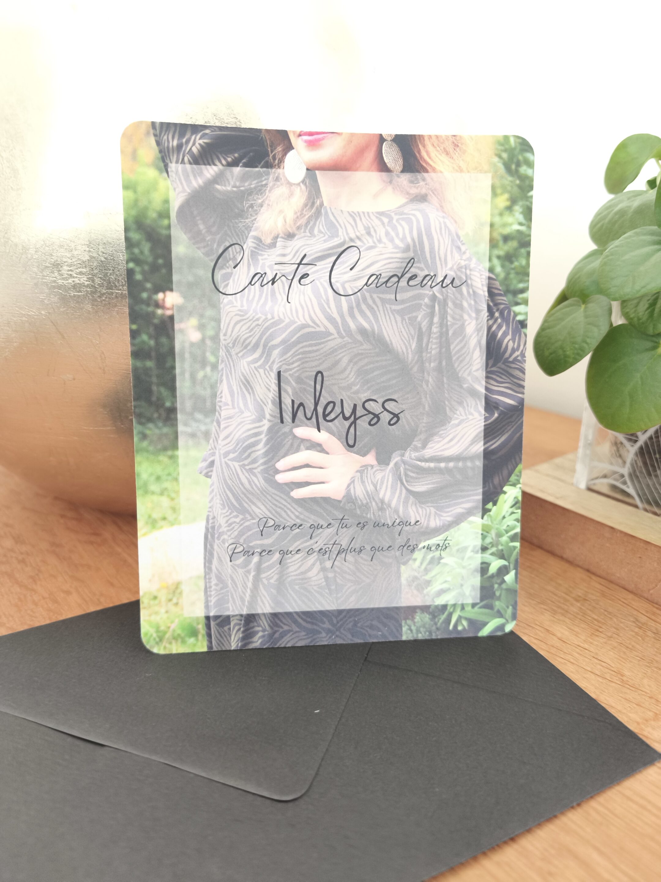 carte cadeau format papier recto