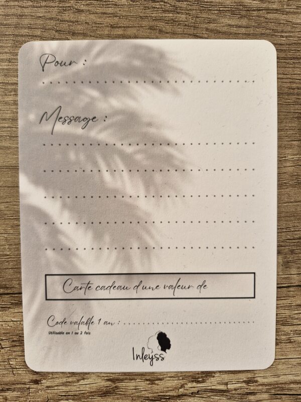 Carte Cadeau pour Femme Ethique et Chic – Image 4