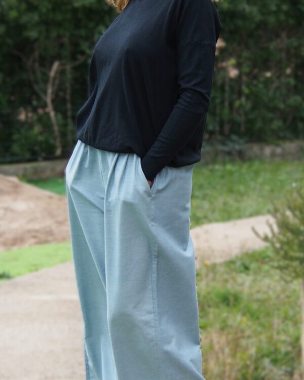 Pantalon Oumie - Bleu délavé