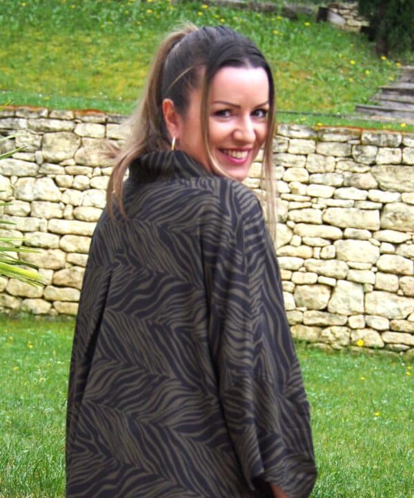 kimono zèbre