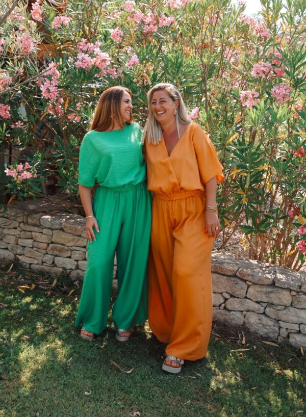 zoom duo orange et vert
