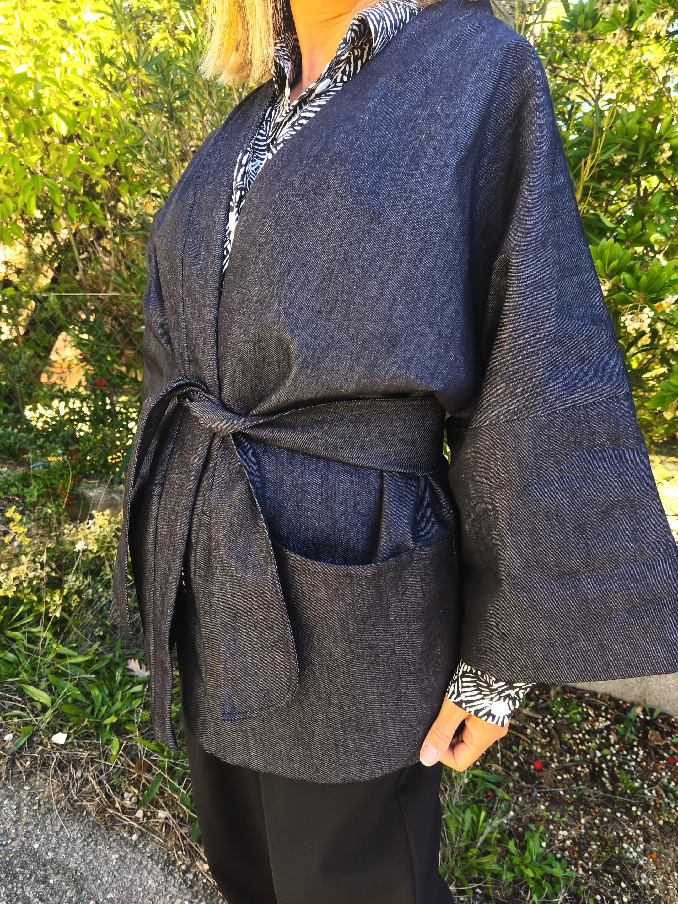 zoom veste kimono lia