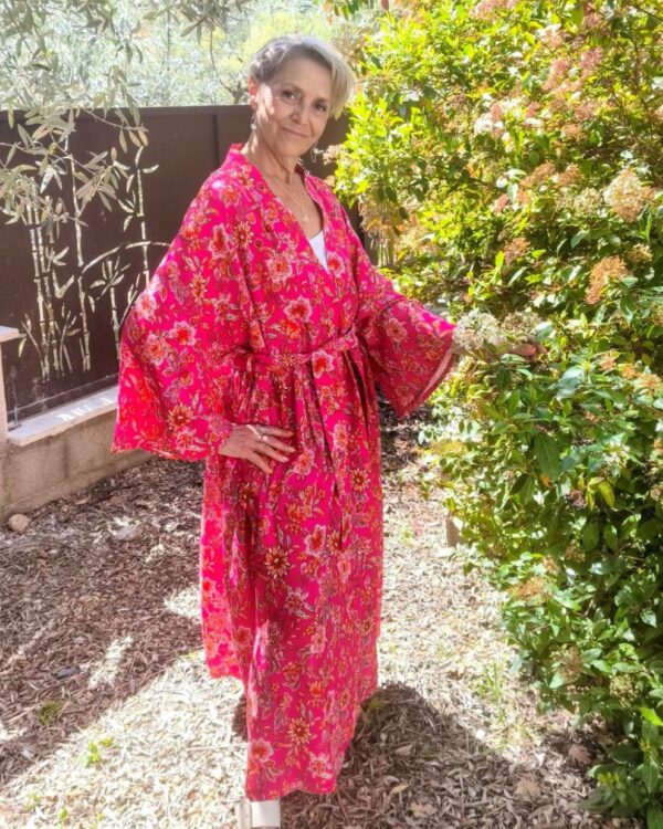 kimono long robe