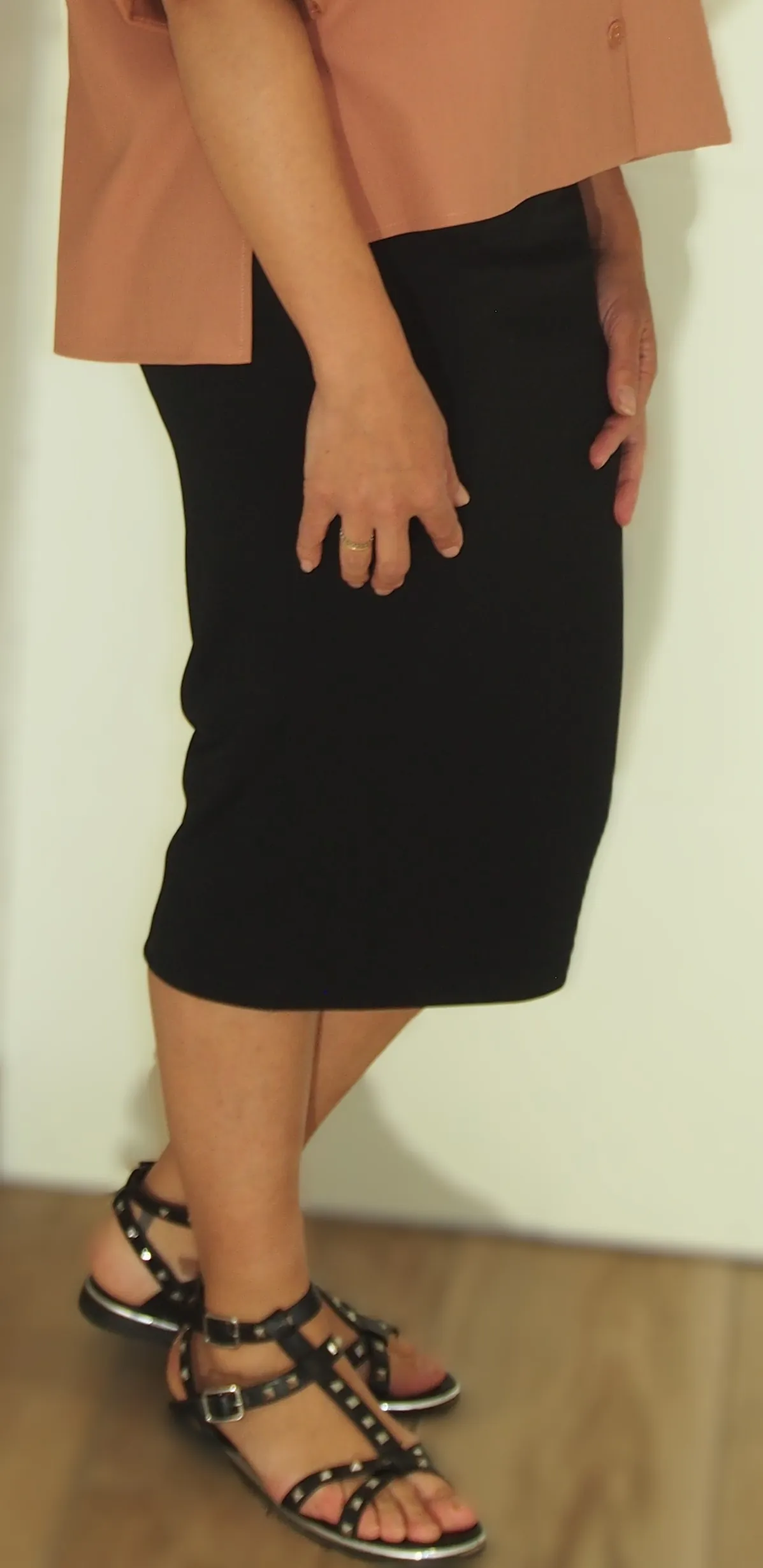 Jupe Mag - Noir - Jersey Milano – Image 3