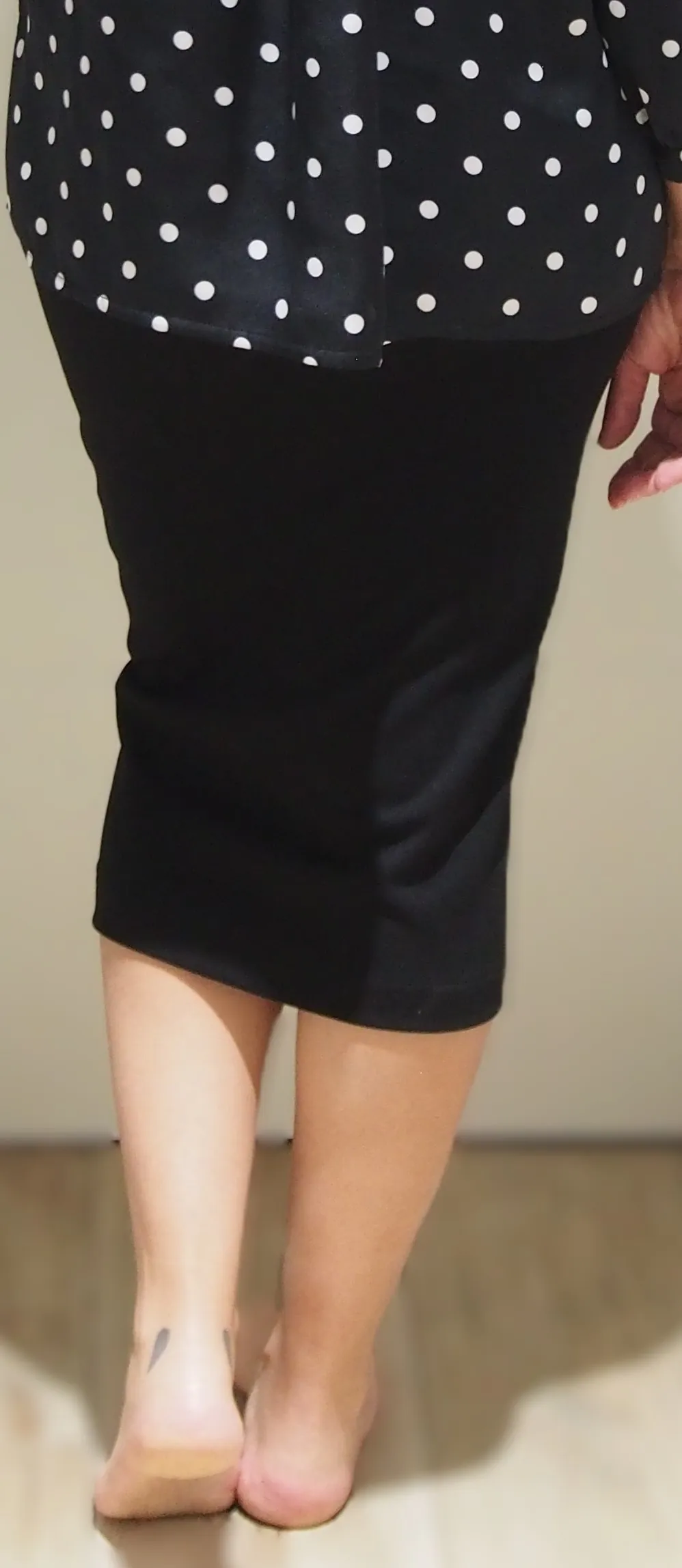 Jupe Mag - Noir - Jersey Milano – Image 5