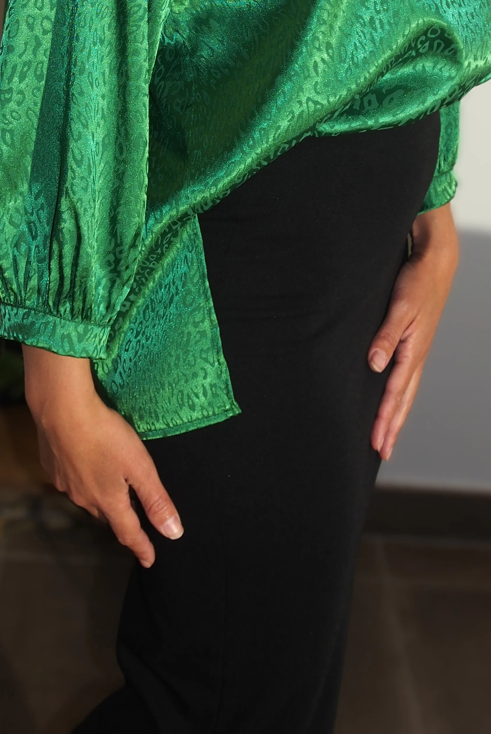 Jupe Mag - Noir - Jersey Milano – Image 7