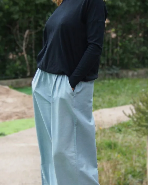 Pantalon Oumie - Bleu délavé