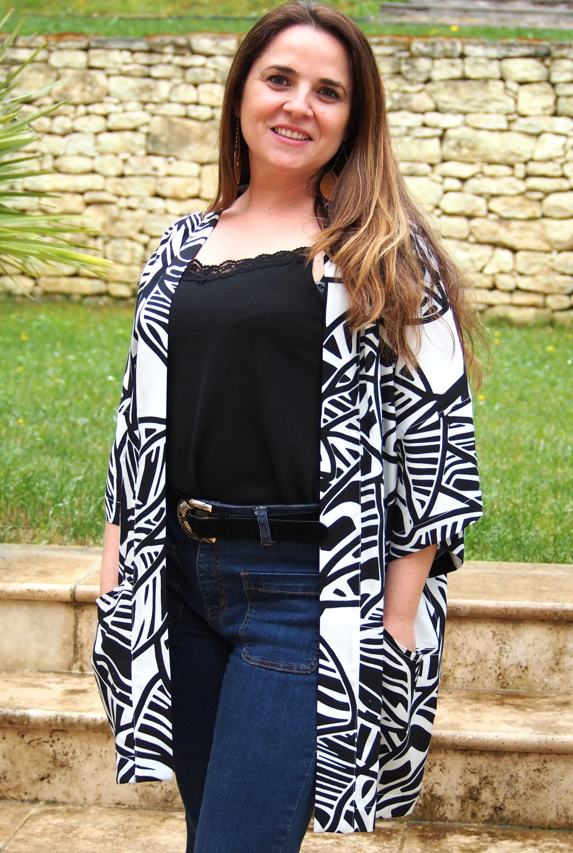 kimono fluide estival