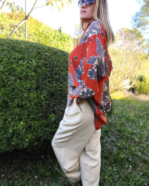 pantalon élisa coupe carotte