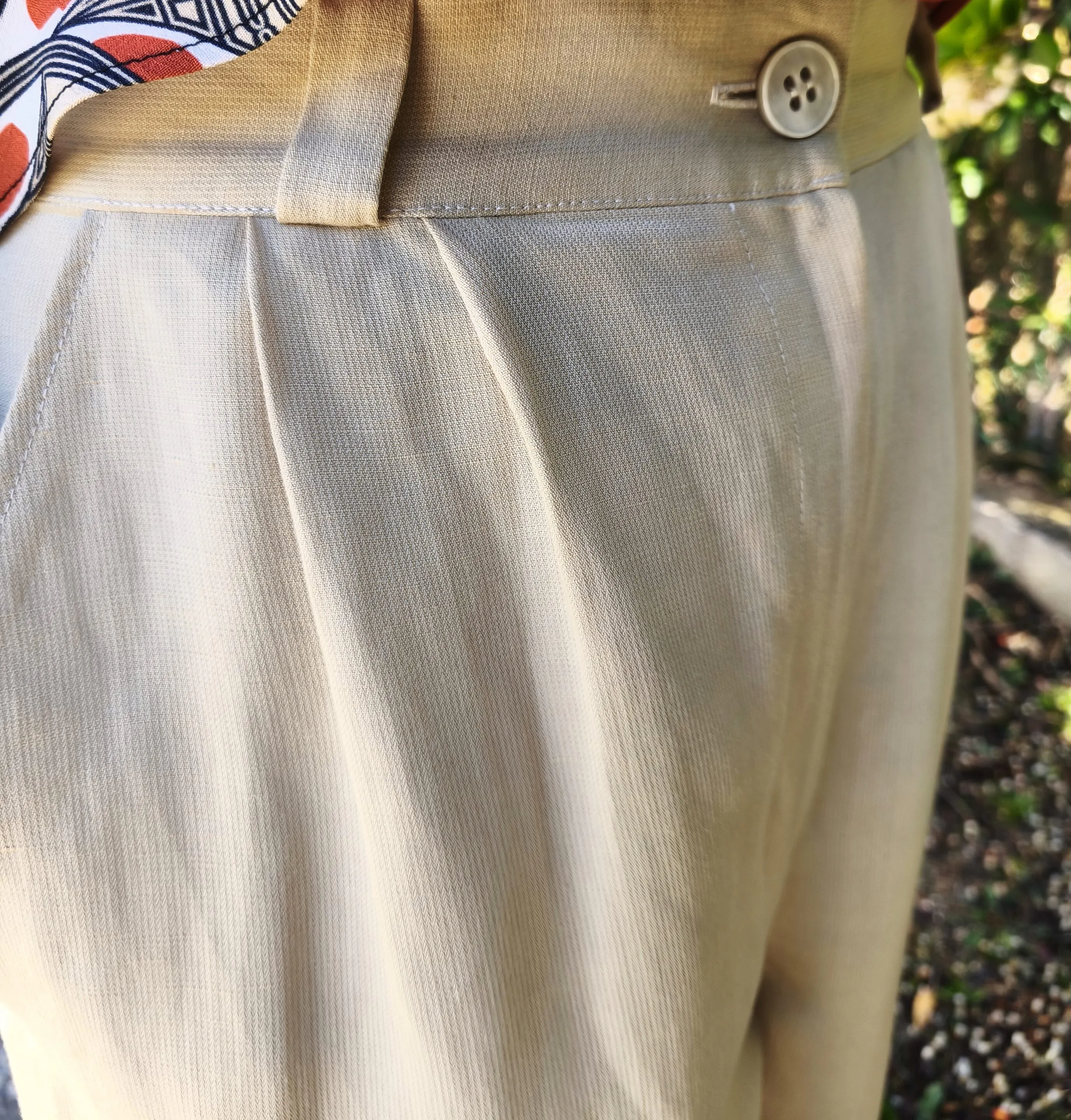 zoom pantalon élisa beige