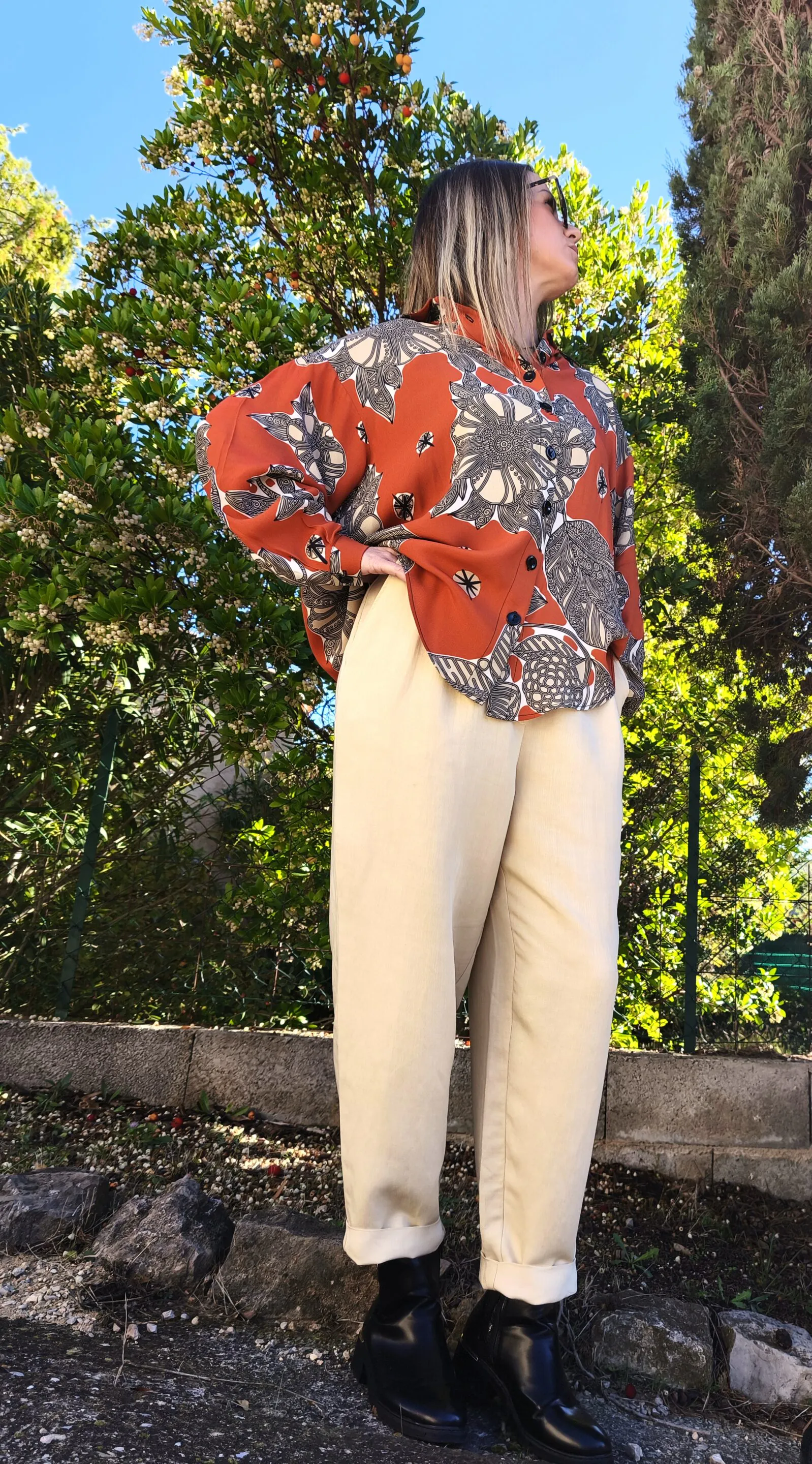 pantalon fluide et chic