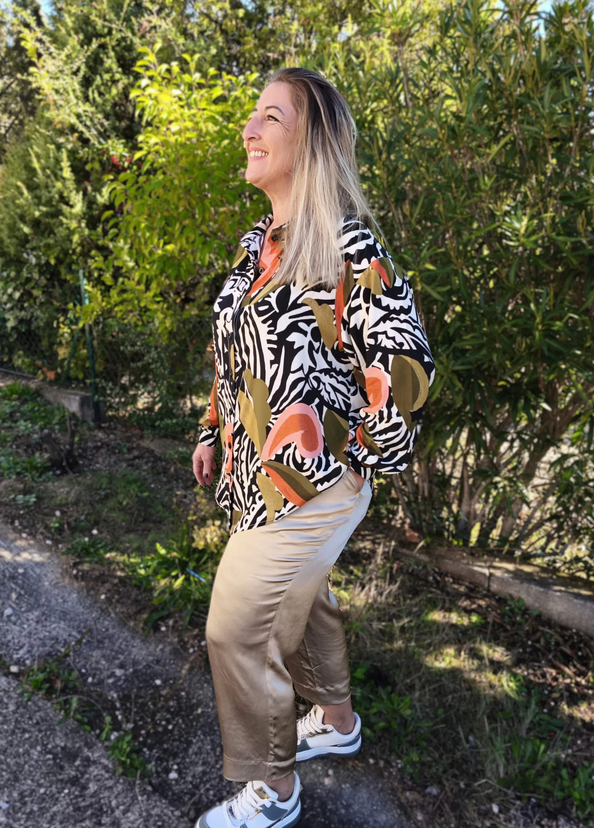 Pantalon élisa coupe fluide et moderne